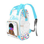 Load image into Gallery viewer, Girls Personalized Diaper Bag
